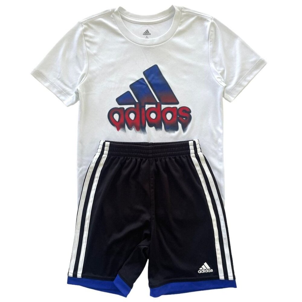 Adidas active tee & shorts
